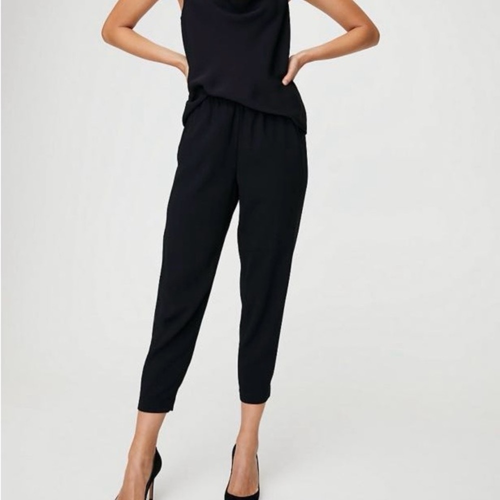 Aritzia Babaton Dexter Pants In Black. Size M. Excellent Cond. MSRP $150